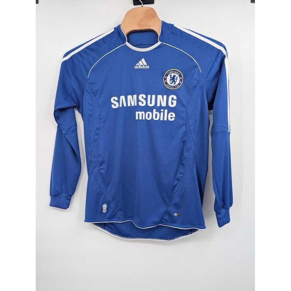 Adidas Vintage Chelsea FC 06-08 Long Sleeve Home Soccer Jersey Samsung sz XL